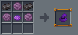 Purple Witch Hat Crafting Recipe