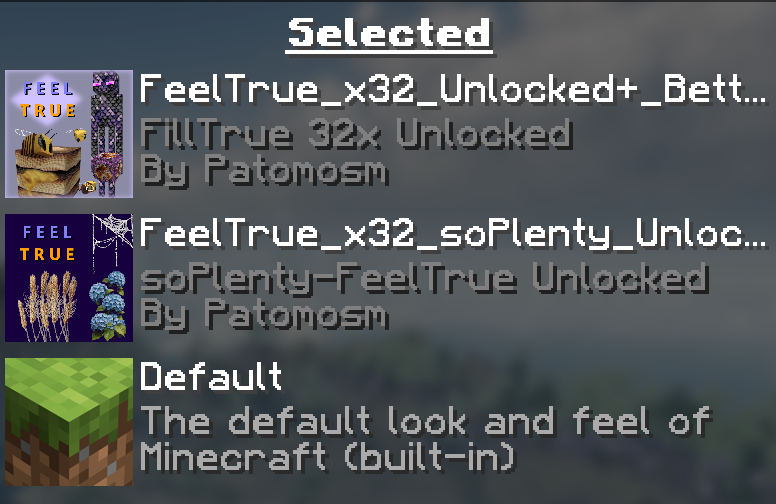 [Resource packs SEQUENCE | SECUENCIA | SEQUENZA]