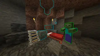 Demo of glowing entities