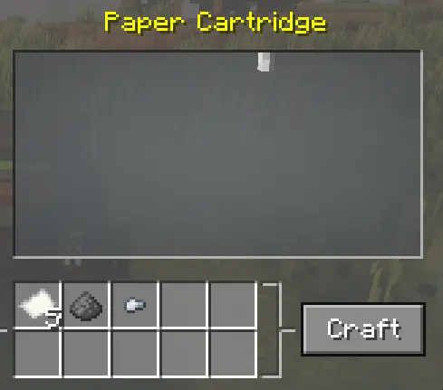 Paper Cartridge Recipe