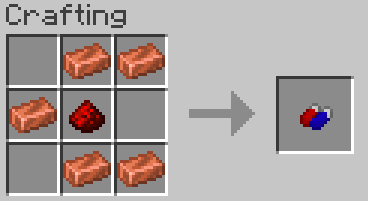 crafting recipe for magnet