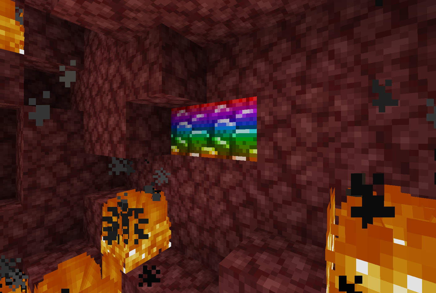 as we can see, this is some ancient debris in it's natural habitat.
