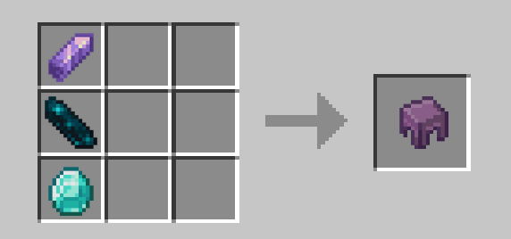 Shulker shell crafting recipe