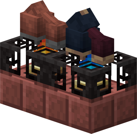 Heater and alembic blocks