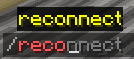 New /reconnect command feature