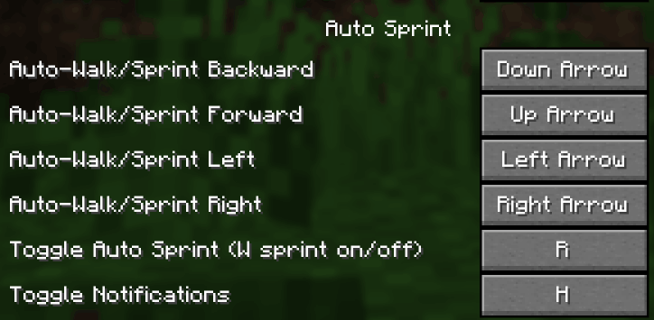 Settings example