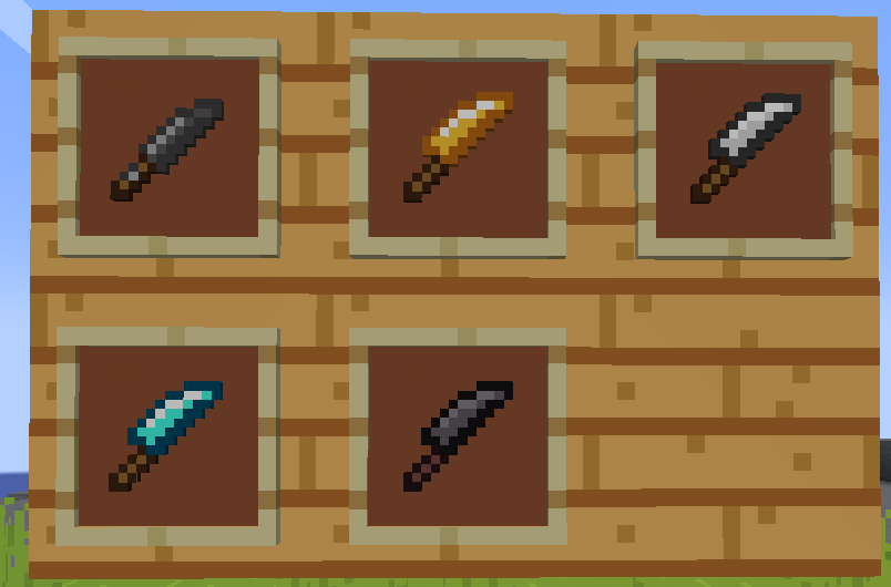 Updated Knife Textures