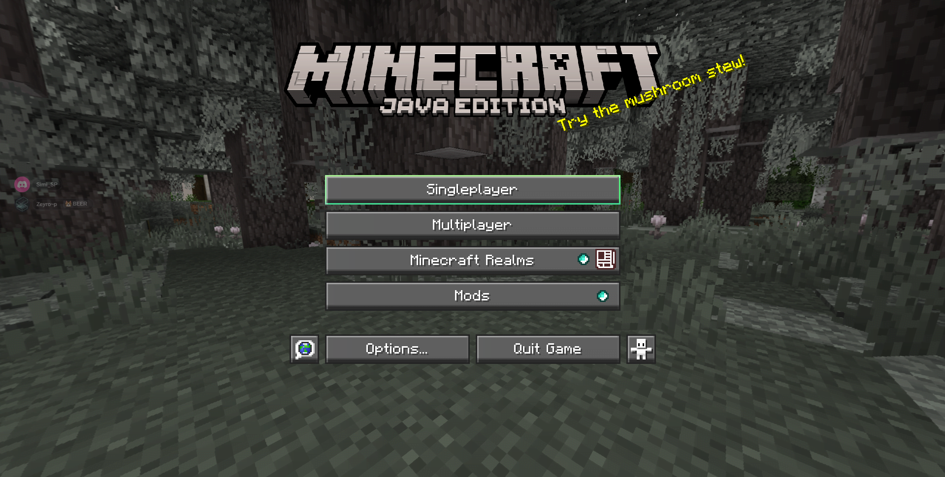 Main Menu
