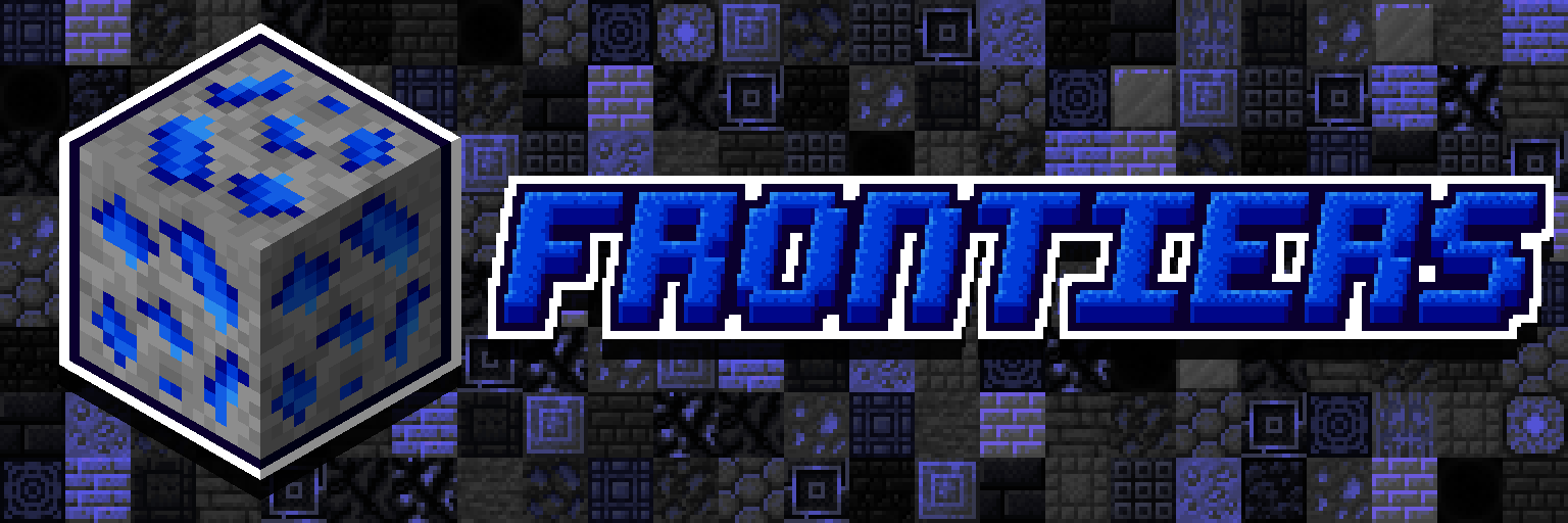 The header logo for the Frontiers mod.