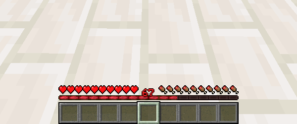 Changes the XP bar color to red