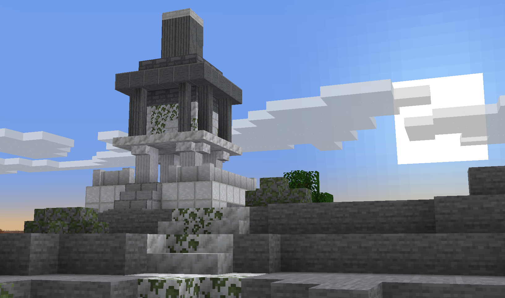 Stone and Calcite Monument