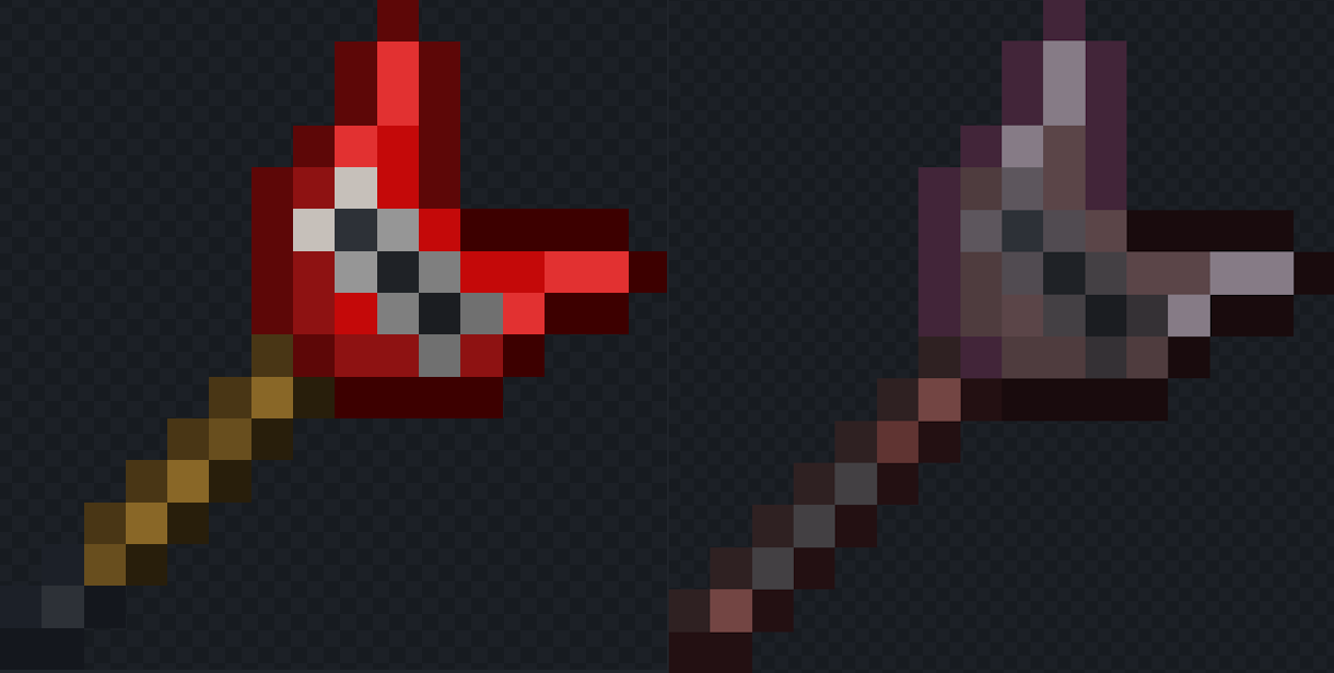 both axes