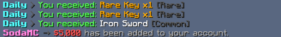 Claimed Rewards