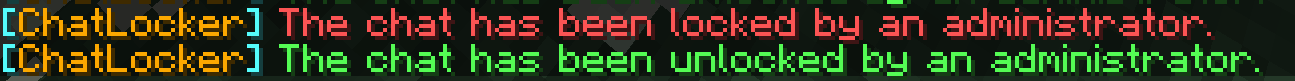 管理员锁定和解锁聊天