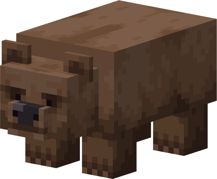 Brown bear render