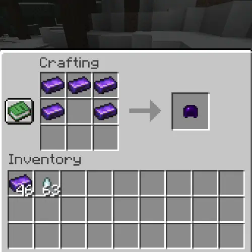 Crafting an Obsidian Helmet