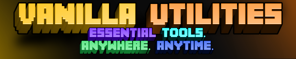 Vanilla Utilities Banner