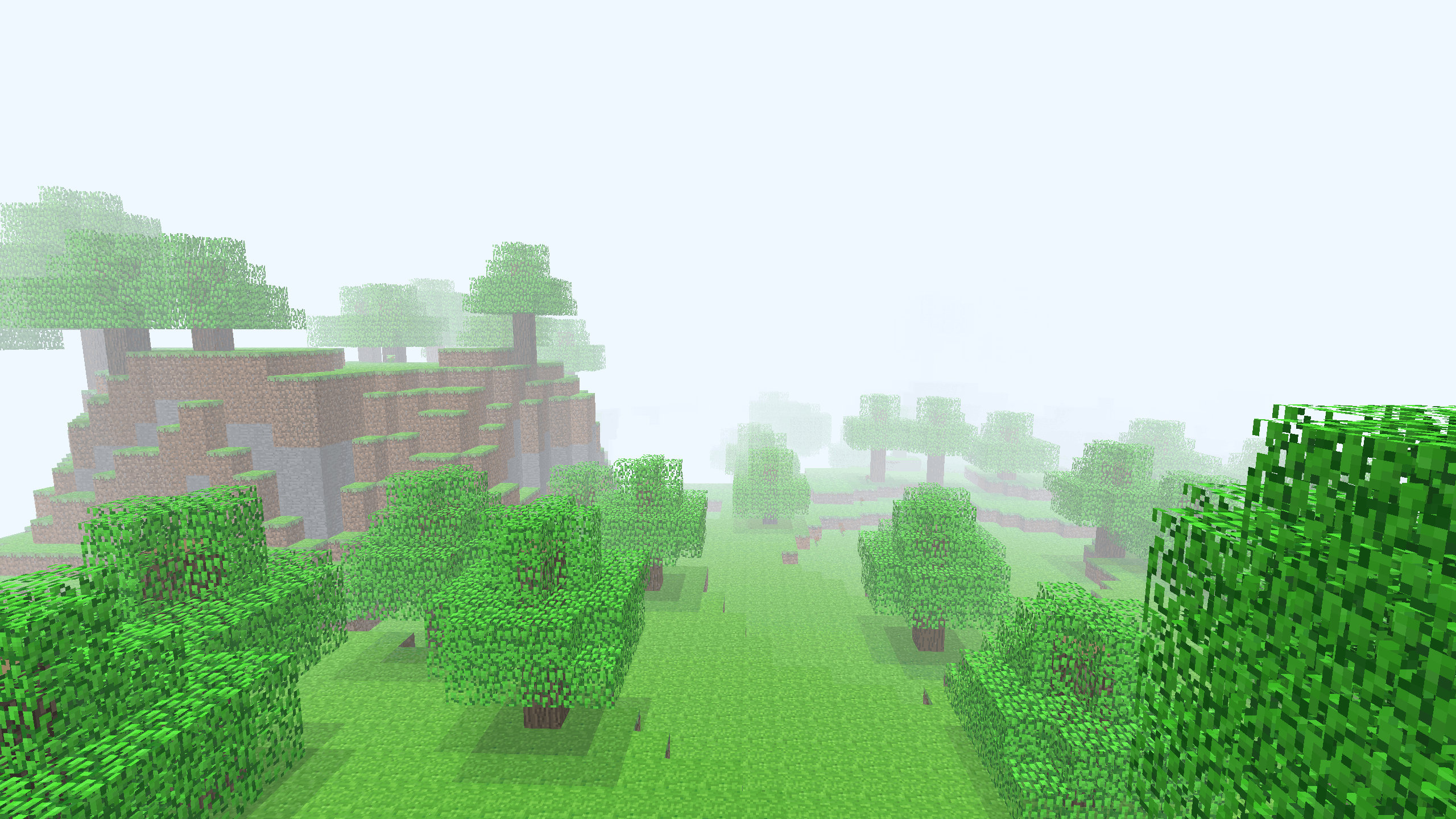 in-game screenshot of a forest biome