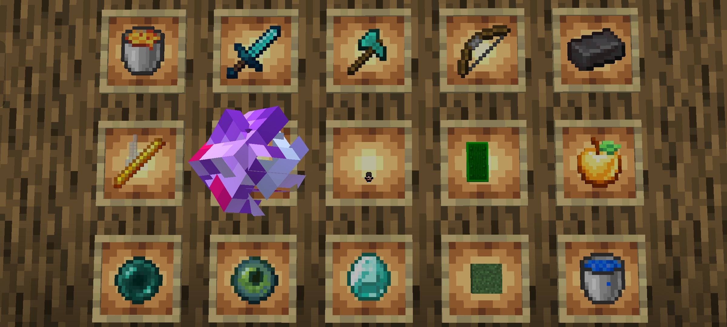 An small item and animations