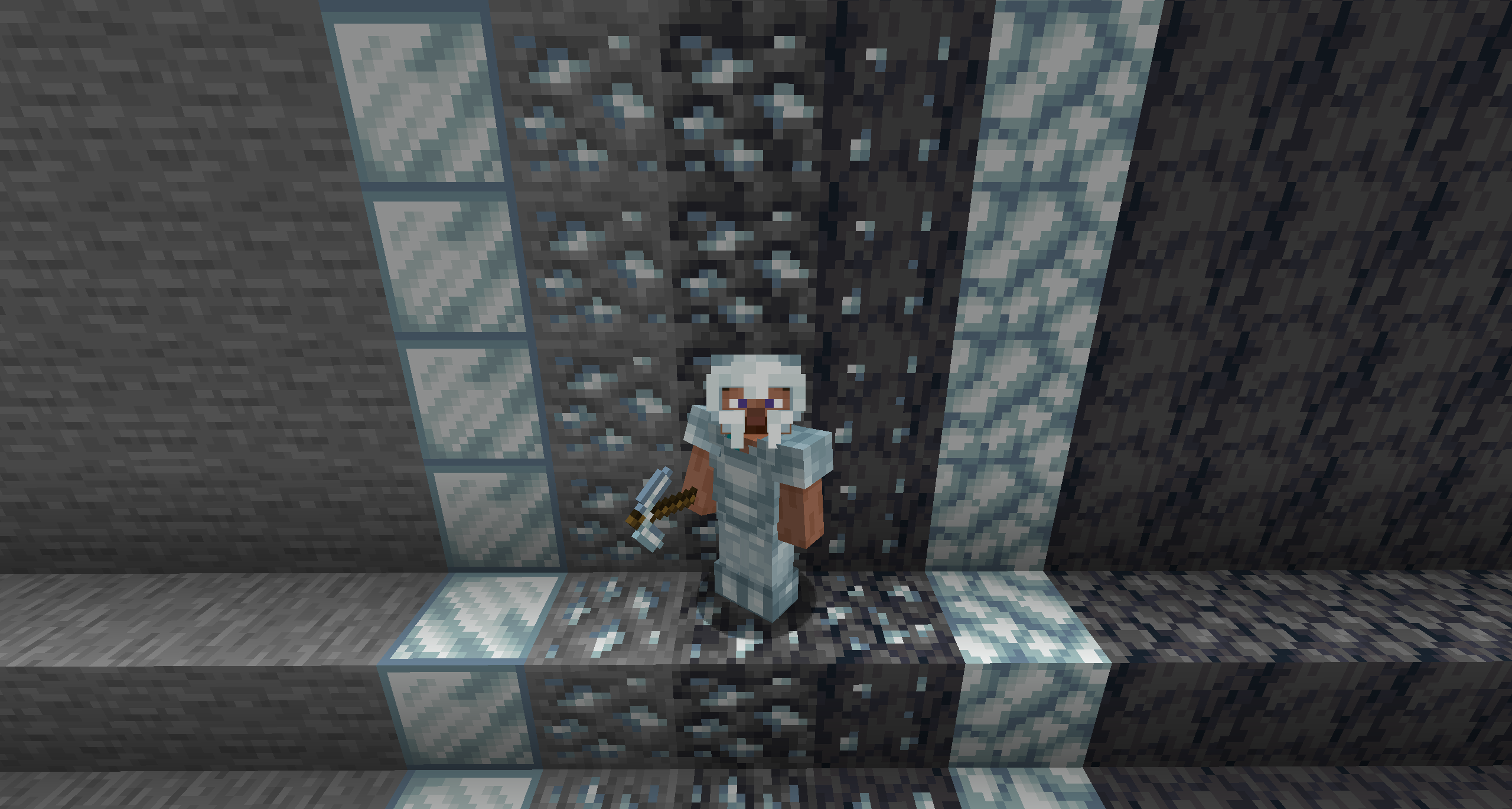 Simple Silver Armor on Player Model