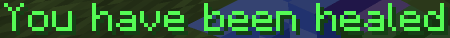 Heal message