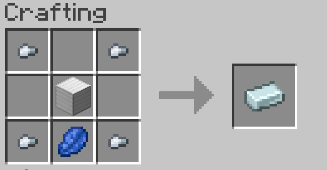 Silver ingot recipe