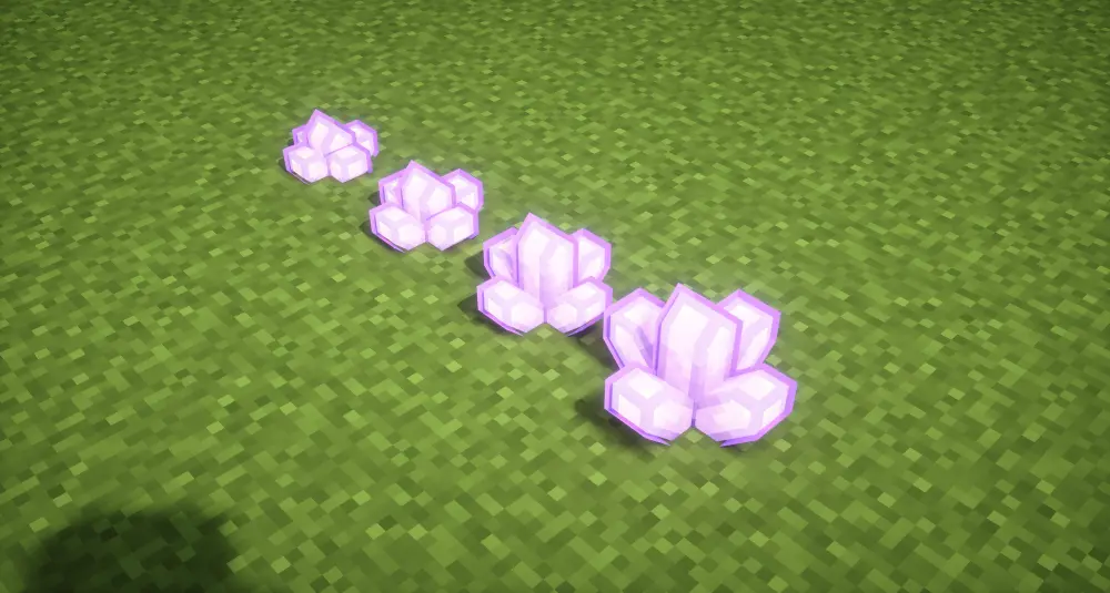 3D Amethyst