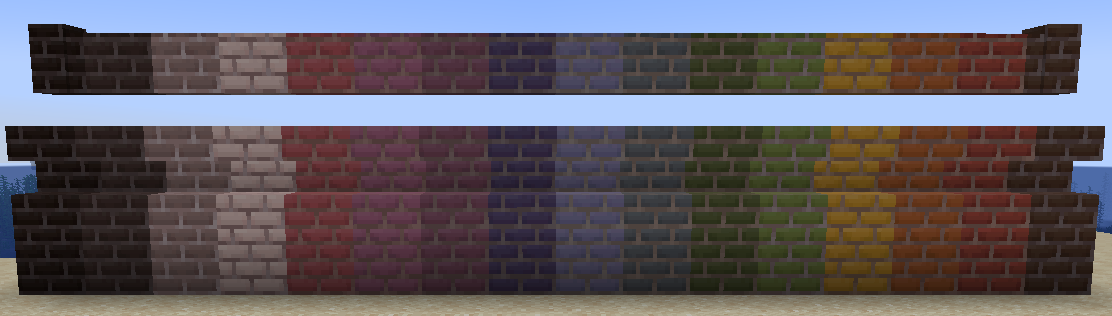 Dyed Bricks