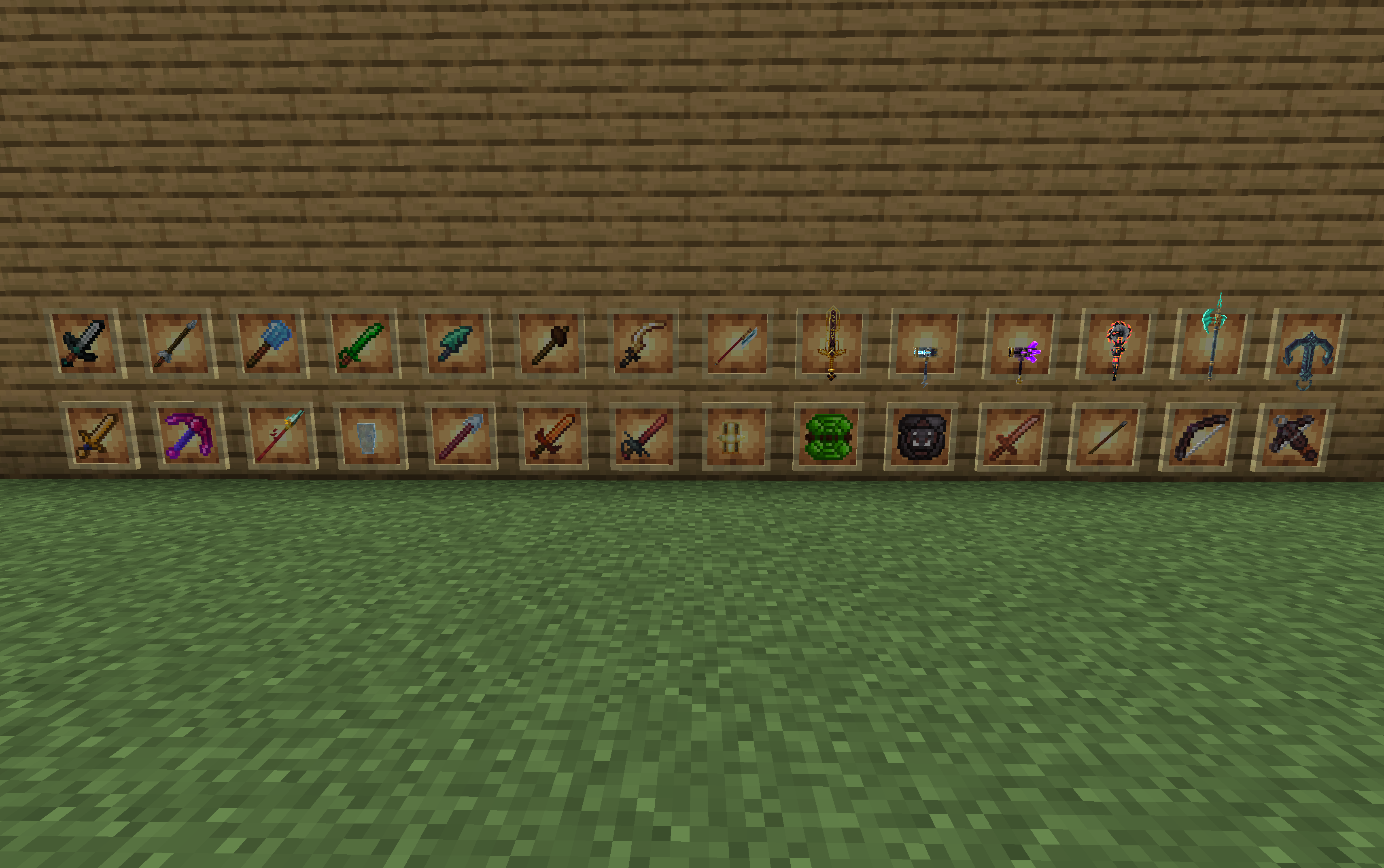 Some weapons