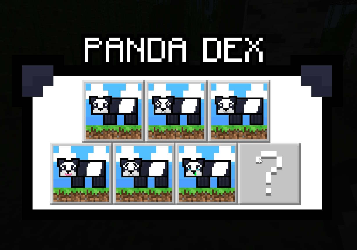 The Pandadex almost complete