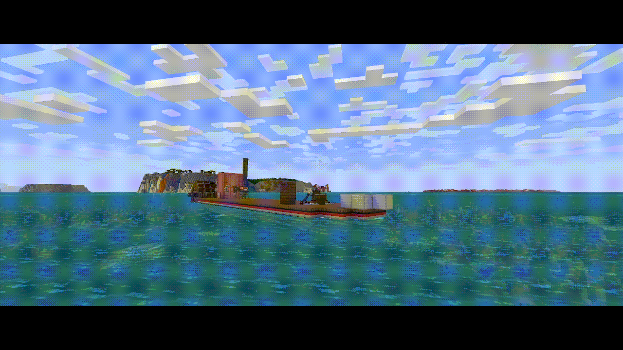PaddleWheel Steamboat in action