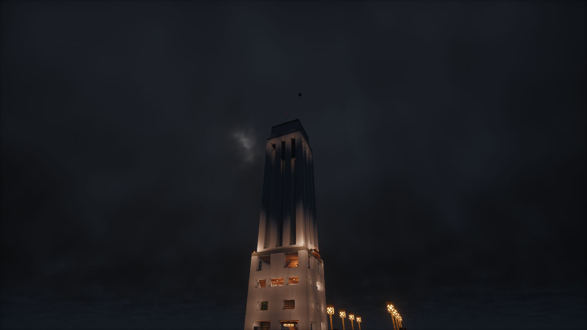 tower at night 2