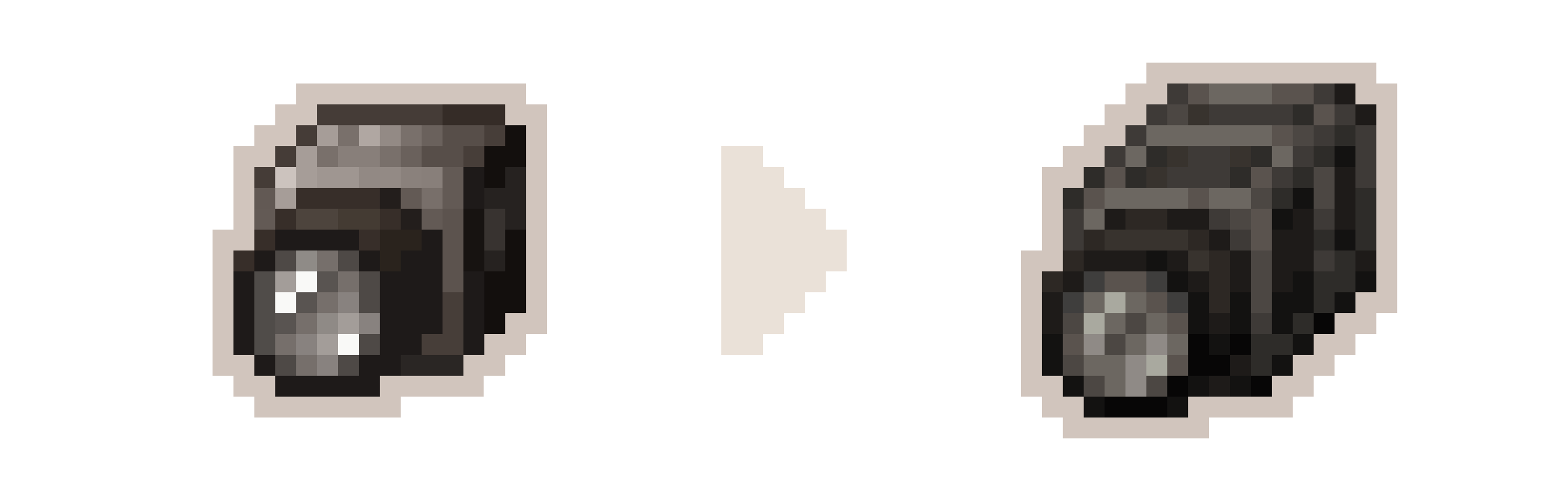 A banner showing the original and retextured camera