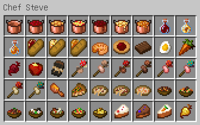 Chef Steve Creative Tab