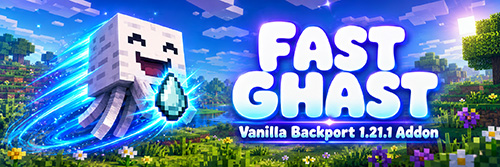 Happy Ghast carriying a Ghast Tear