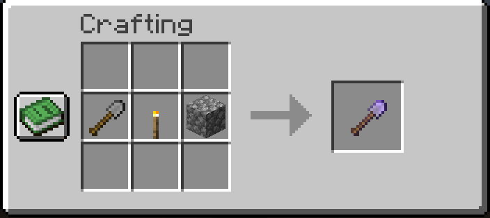 Marker Tower Builder recipe in crafting table grid