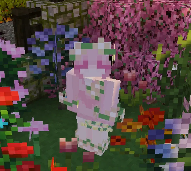 a screenshot of gold armor