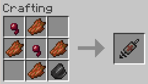 Crafting recipe of Booster Shot