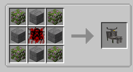 Statue of Moloch crafting recipe