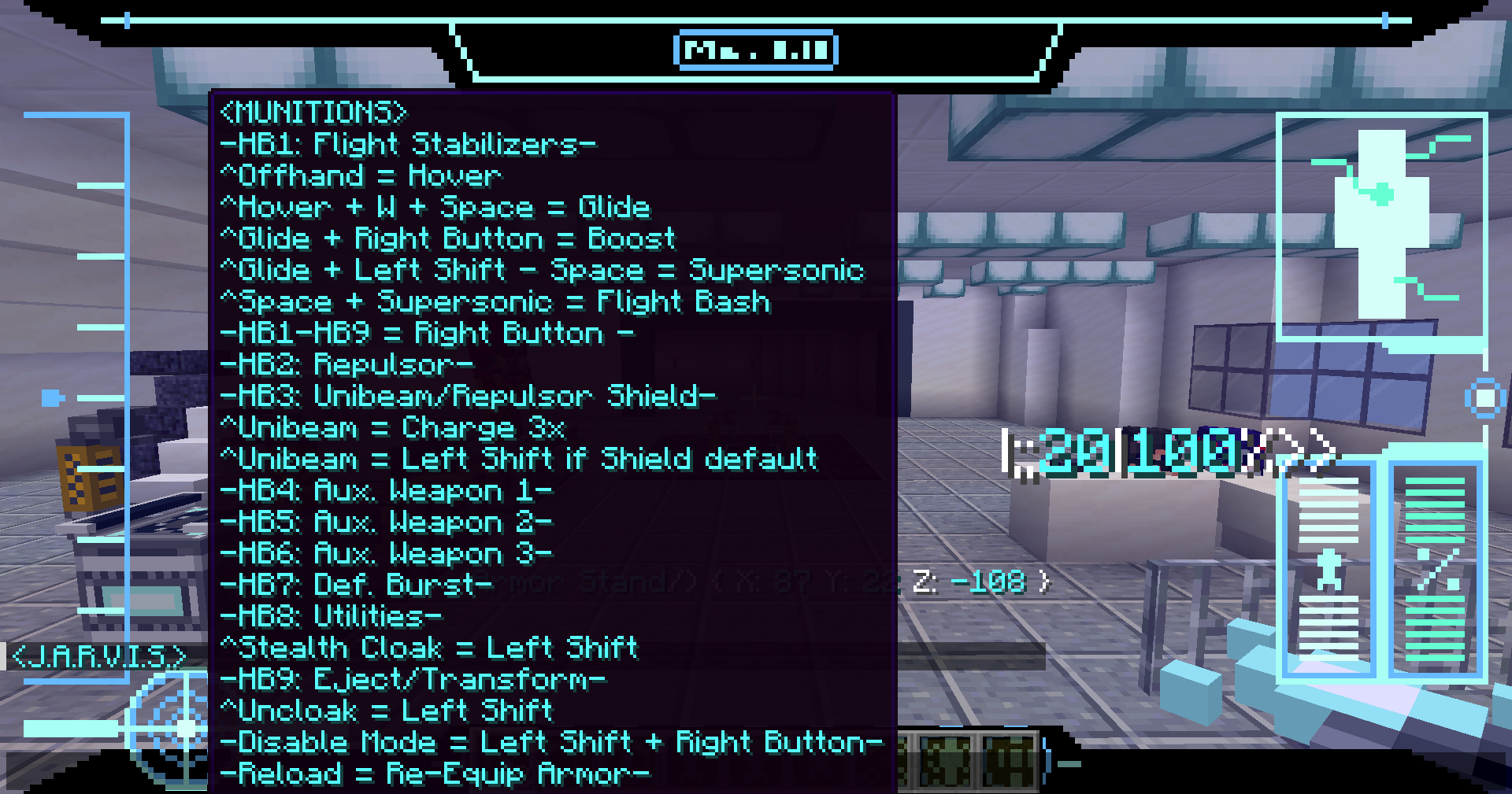 HUD Instructions