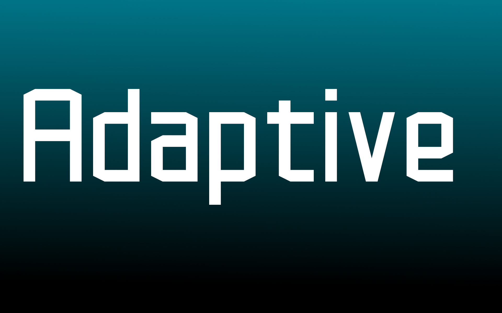 The Title "Adaptive"