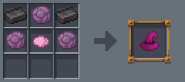 Pink Witch Hat Crafting Recipe