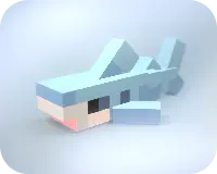 Blåhaj Render