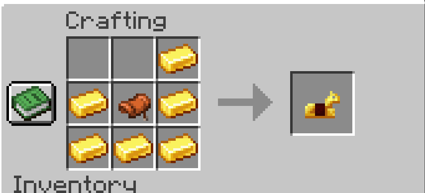 Gold Horse Armour Recipe