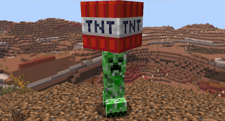 Evolved Creeper — the main Evolved Creepers datapack artwork