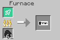 A furnace recipe showing the player smelting a Sodiboo Item into a "Use Code Sodiboost50" item