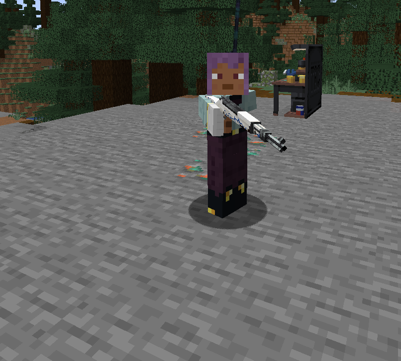 skins are non-visual and visible for everyone