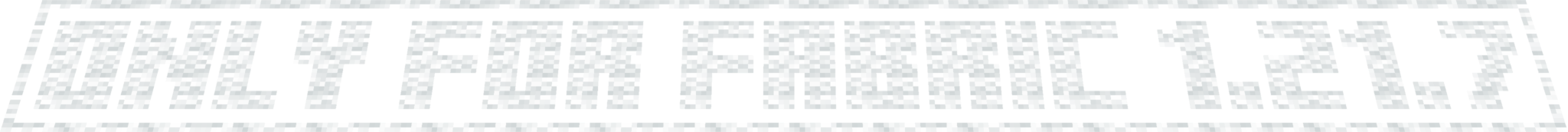 "Only for Fabric 1.21.7"
