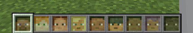 Heads Hotbar