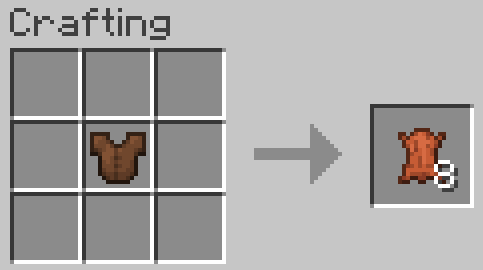 Recycling Leather Chestplate